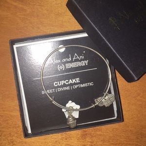 Cupcake Alex and Ani (+) ENERGY bracelet